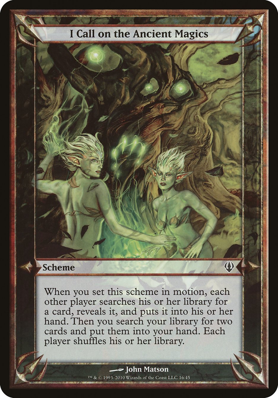 I Call on the Ancient Magics (Schemes) [Archenemy Schemes] | Odin's Place
