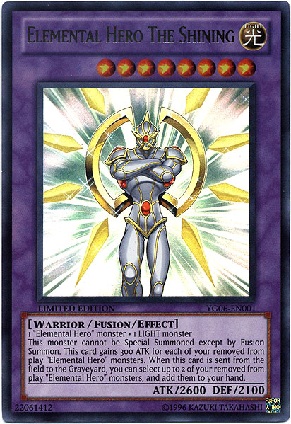 Elemental Hero The Shining [YG06-EN001] Ultra Rare | Odin's Place