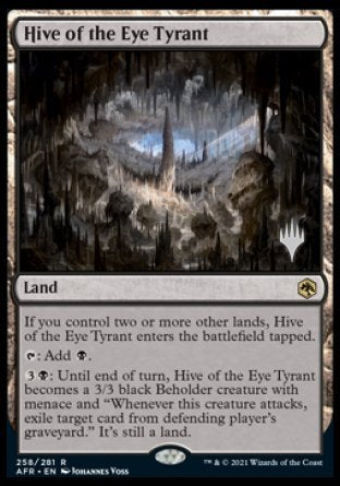 Hive of the Eye Tyrant (Promo Pack) [Dungeons & Dragons: Adventures in the Forgotten Realms Promos] | Odin's Place