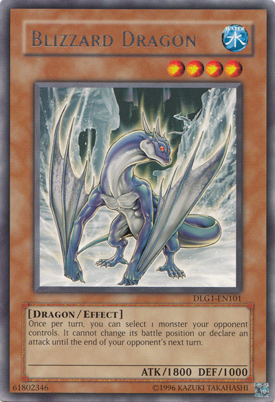 Blizzard Dragon [DLG1-EN101] Rare | Odin's Place