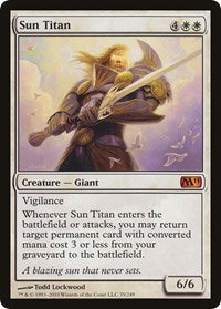 Sun Titan (M11) [Oversize Cards] | Odin's Place
