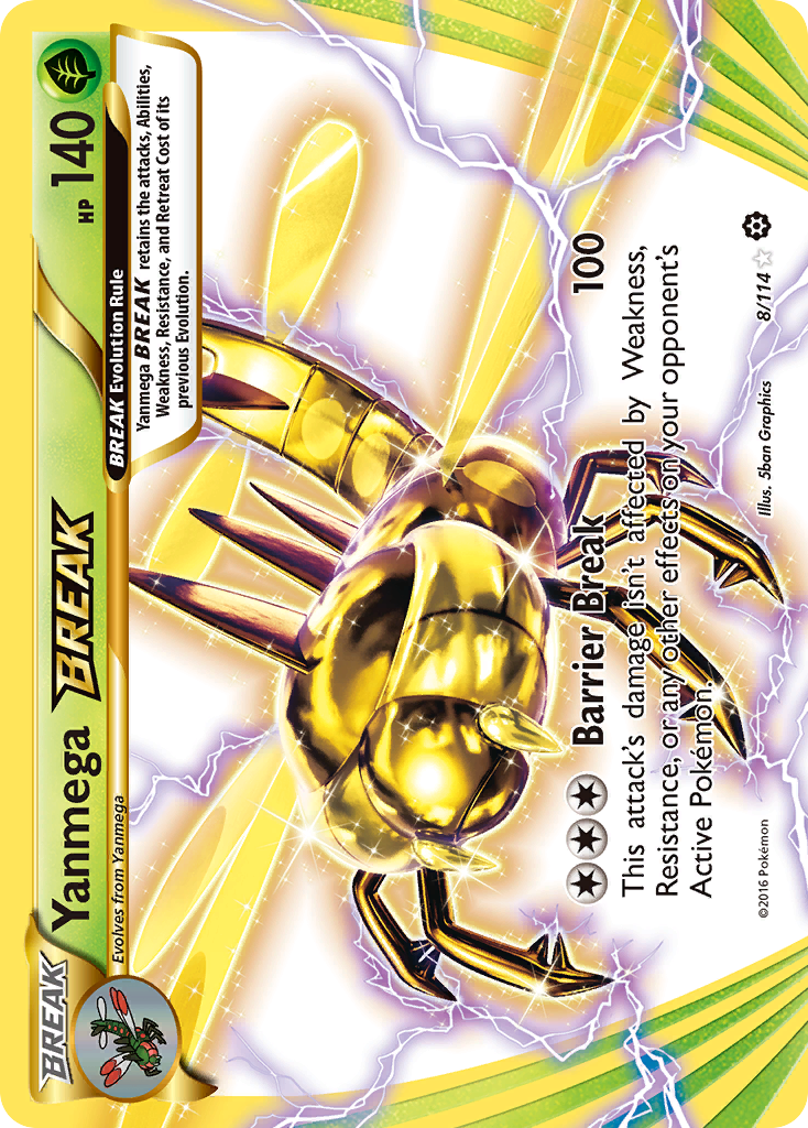 Yanmega BREAK (8/114) [XY: Steam Siege] | Odin's Place