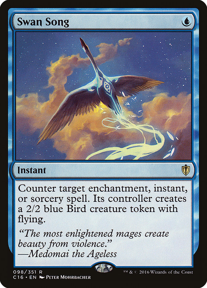 Swan Song (98) [Commander 2016] | Odin's Place