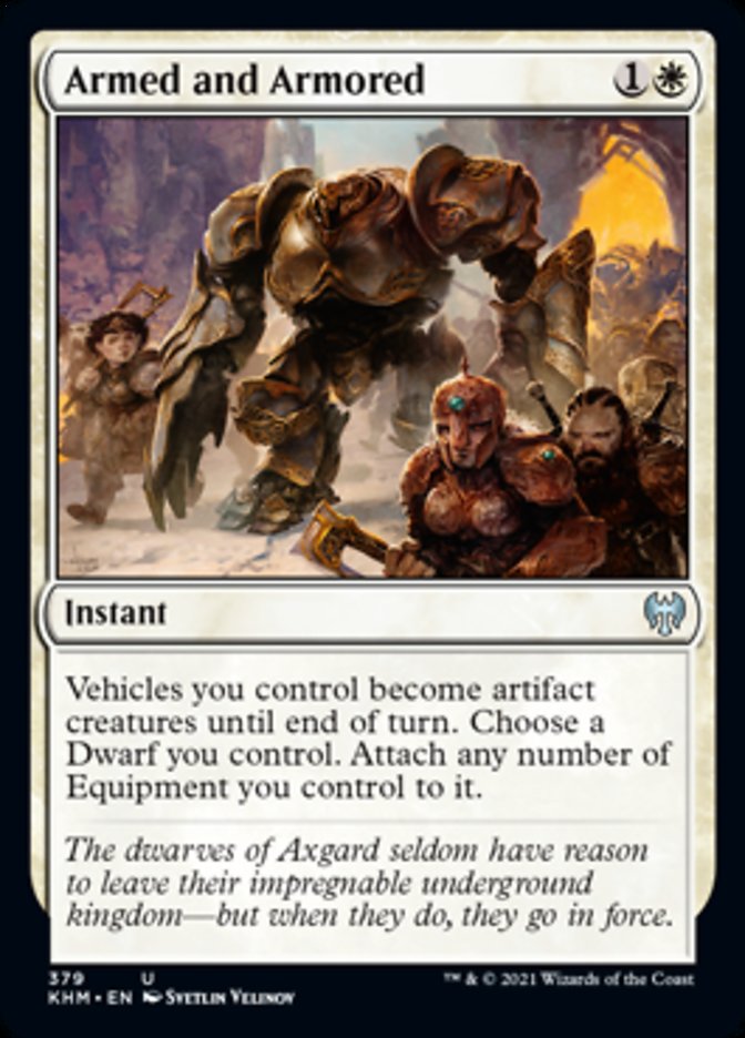 Armed and Armored [Kaldheim] | Odin's Place