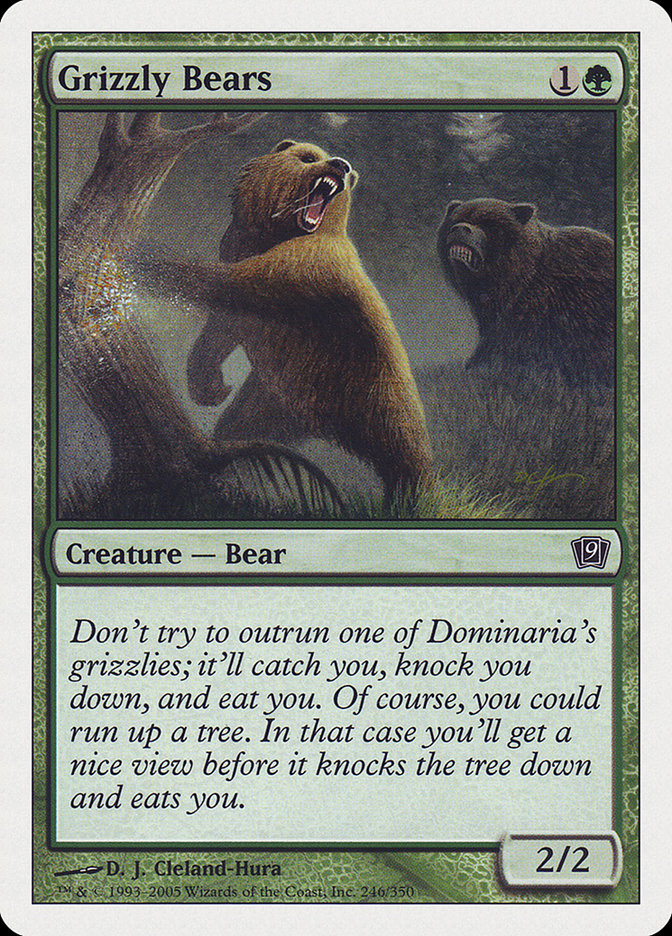 Grizzly Bears (246) [Ninth Edition] | Odin's Place