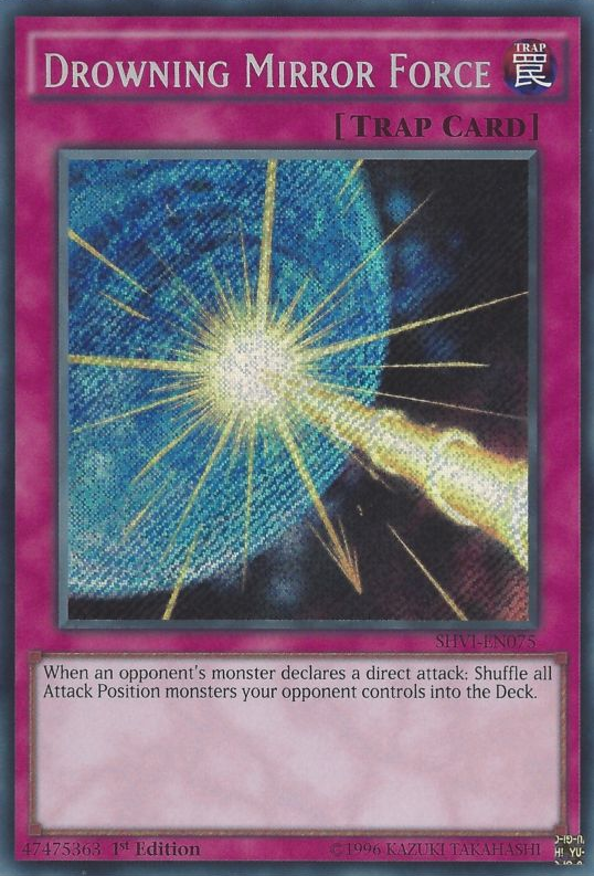 Drowning Mirror Force [SHVI-EN075] Secret Rare | Odin's Place