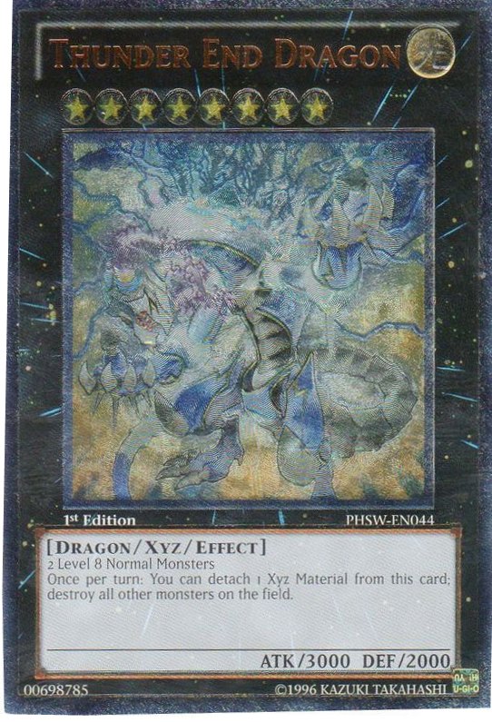 Thunder End Dragon [PHSW-EN044] Ultimate Rare | Odin's Place