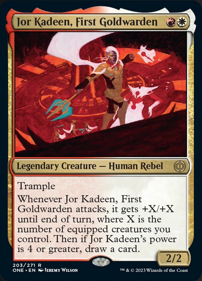 Jor Kadeen, First Goldwarden [Phyrexia: All Will Be One] | Odin's Place