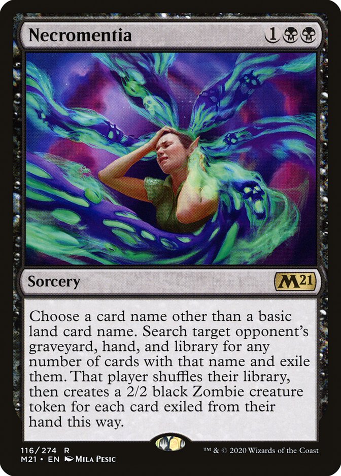 Necromentia [Core Set 2021] | Odin's Place