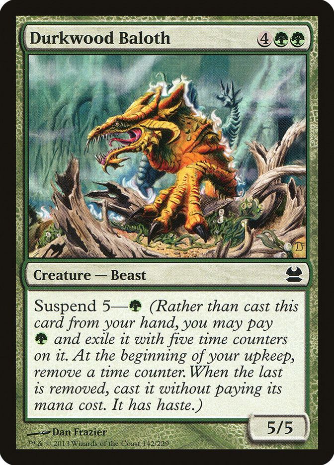 Durkwood Baloth (142) [Modern Masters] | Odin's Place