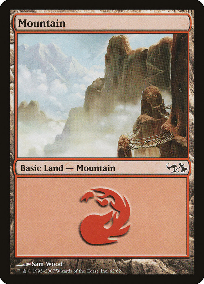 Mountain (62) [Duel Decks: Elves vs. Goblins] | Odin's Place
