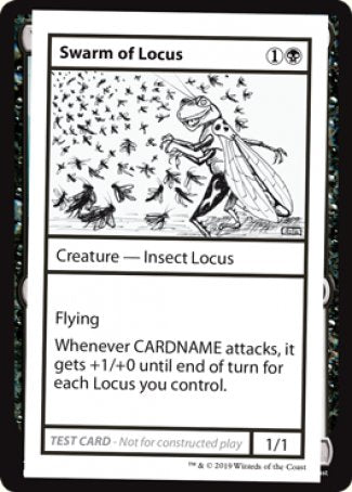 Swarm of Locus (2021 Edition) [Mystery Booster Playtest Cards] | Odin's Place