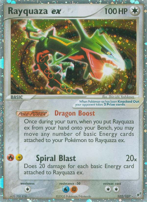 Rayquaza ex (102/107) [EX: Deoxys] | Odin's Place