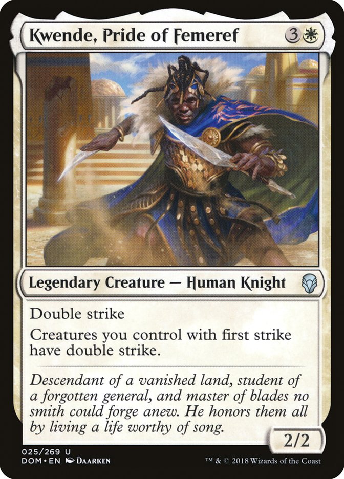 Kwende, Pride of Femeref (25) [Dominaria] | Odin's Place
