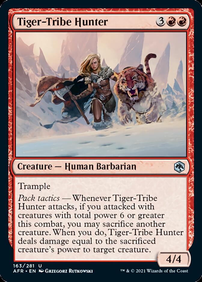 Tiger-Tribe Hunter [Dungeons & Dragons: Adventures in the Forgotten Realms] | Odin's Place