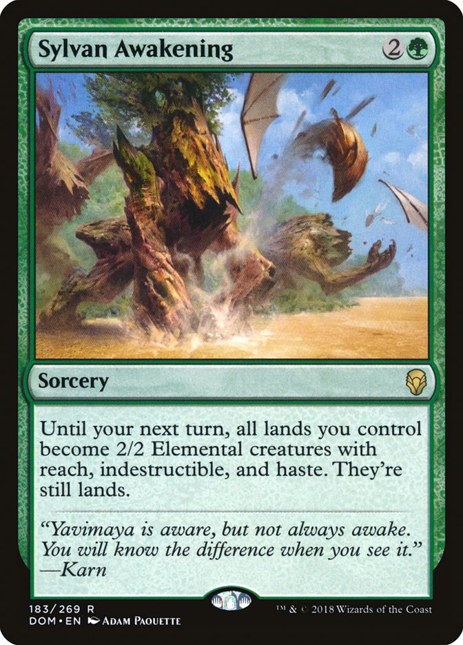 Sylvan Awakening (183) [Dominaria] | Odin's Place