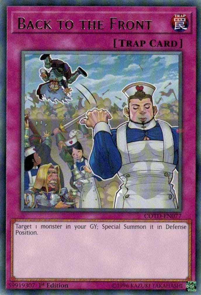 Back to the Front [COTD-EN077] Rare | Odin's Place