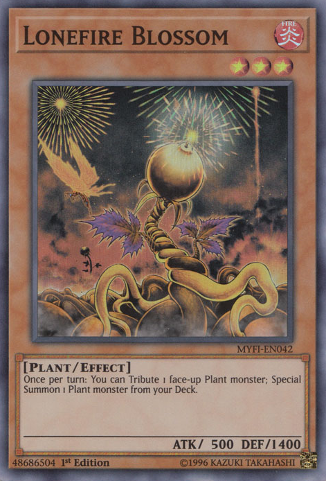 Lonefire Blossom [MYFI-EN042] Super Rare | Odin's Place