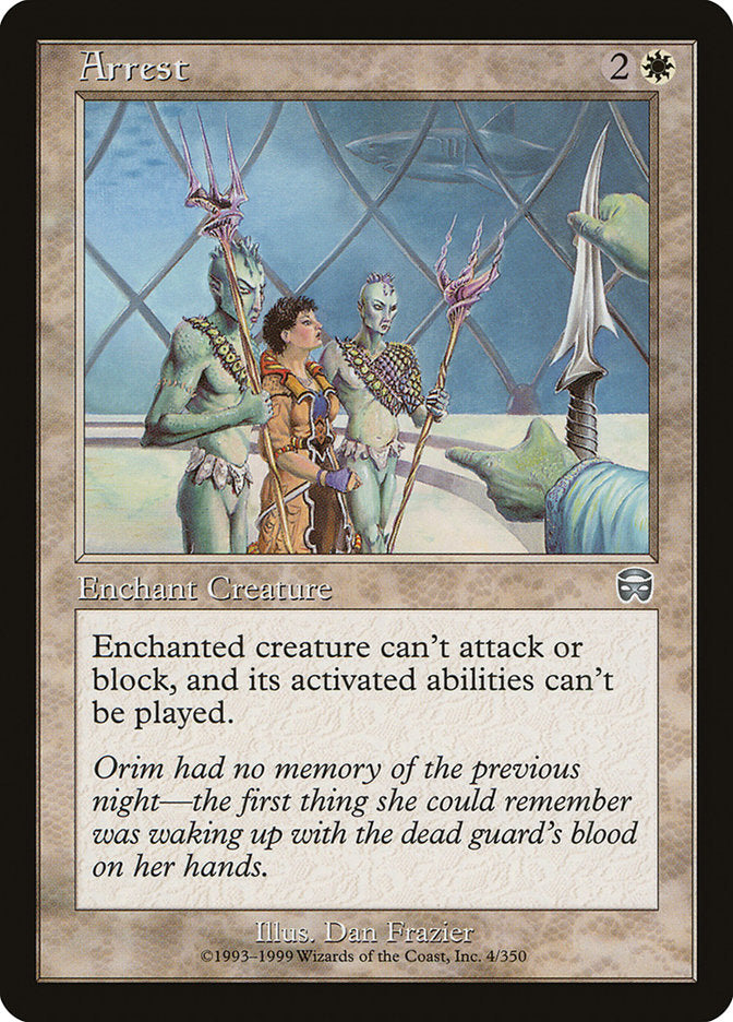 Arrest (4) [Mercadian Masques] | Odin's Place
