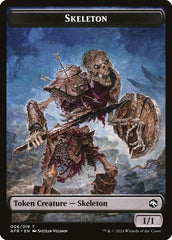 Illusion // Skeleton Double-Sided Token [Dungeons & Dragons: Adventures in the Forgotten Realms Commander Tokens] | Odin's Place