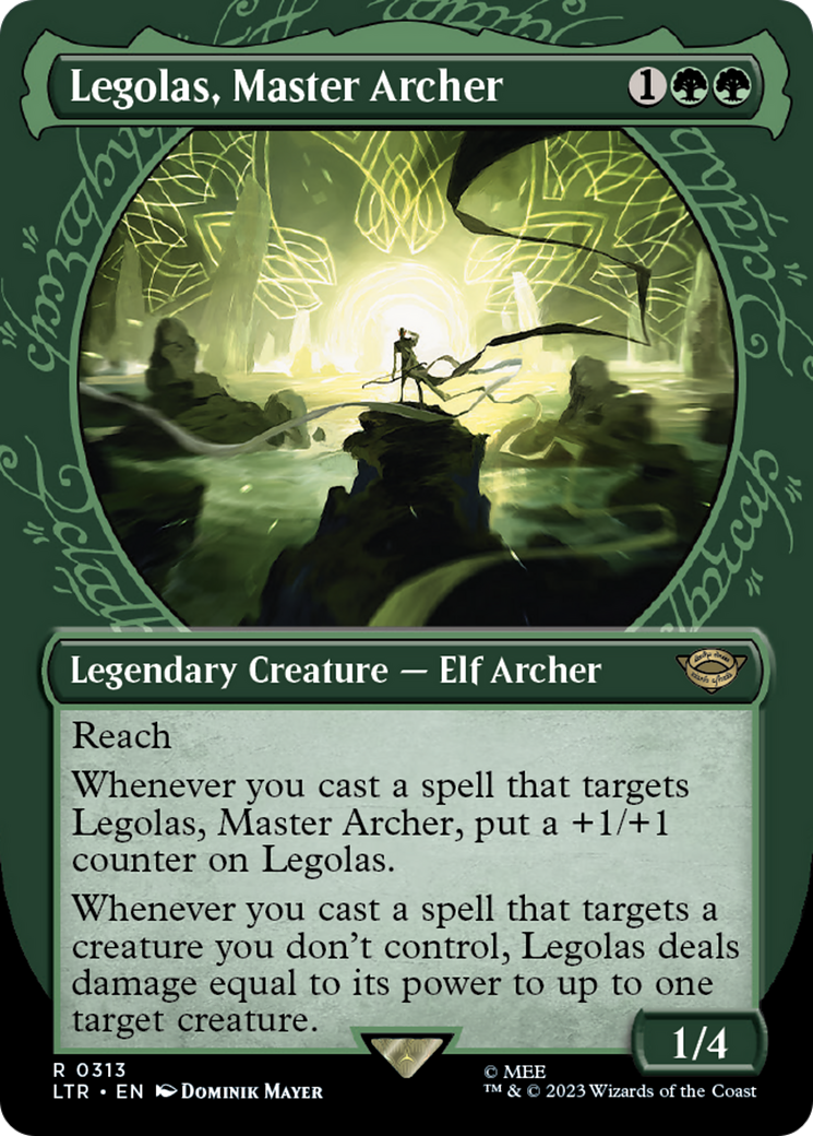 Legolas, Master Archer (Showcase Ring Frame) [The Lord of the Rings: Tales of Middle-Earth] | Odin's Place