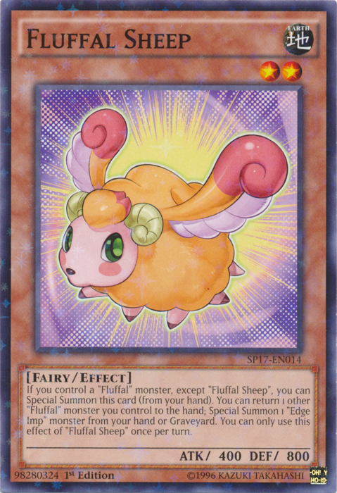 Fluffal Sheep [SP17-EN014] Starfoil Rare | Odin's Place