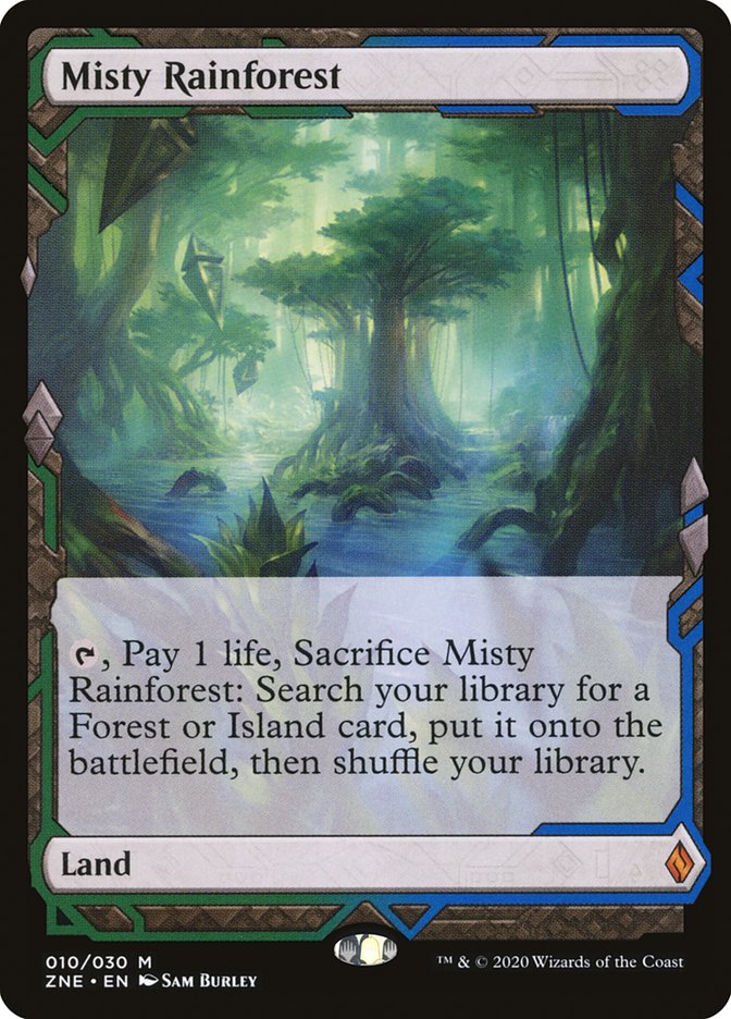 Misty Rainforest (Expeditions) [Zendikar Rising Expeditions] | Odin's Place