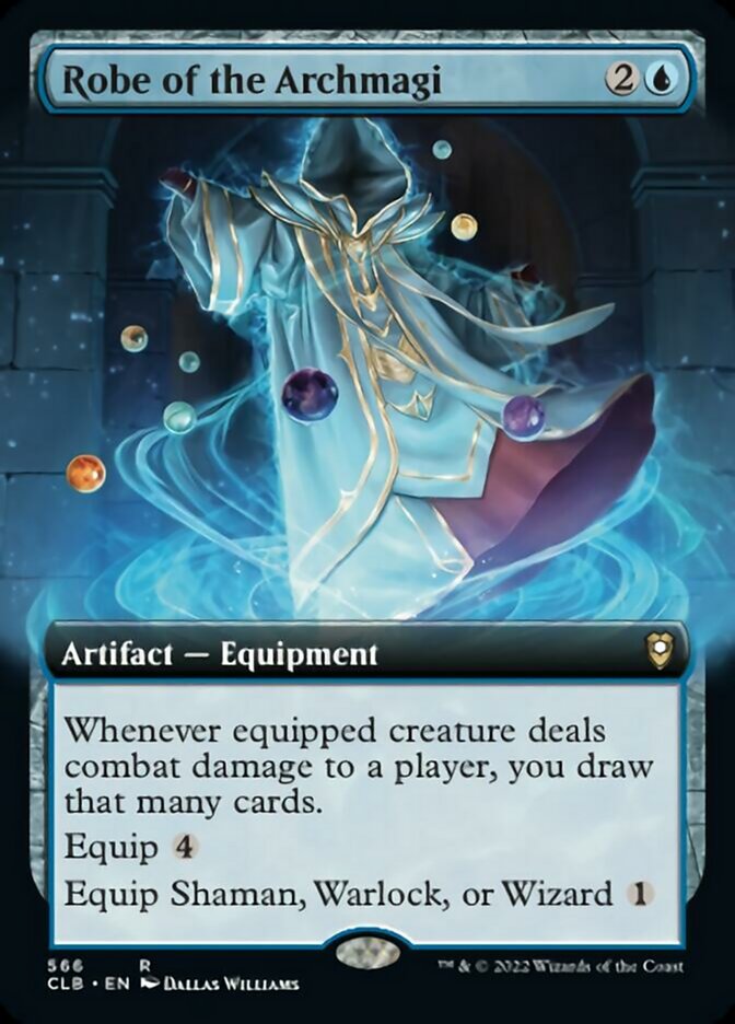 Robe of the Archmagi (Extended Art) [Commander Legends: Battle for Baldur's Gate] | Odin's Place