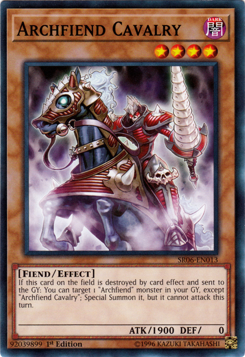 Archfiend Cavalry [SR06-EN013] Common | Odin's Place