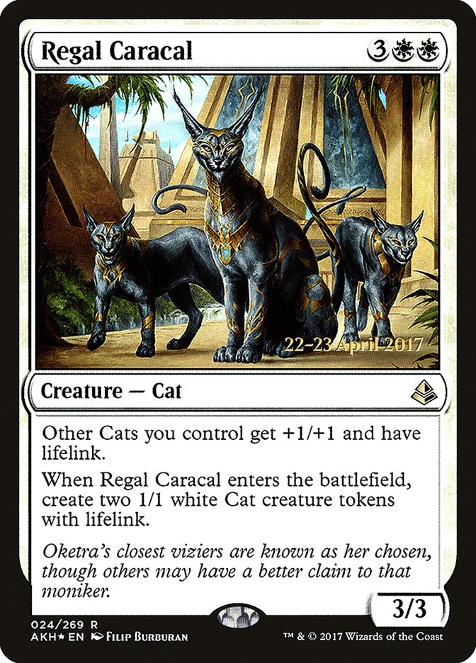 Regal Caracal (24) [Amonkhet Prerelease Promos] | Odin's Place