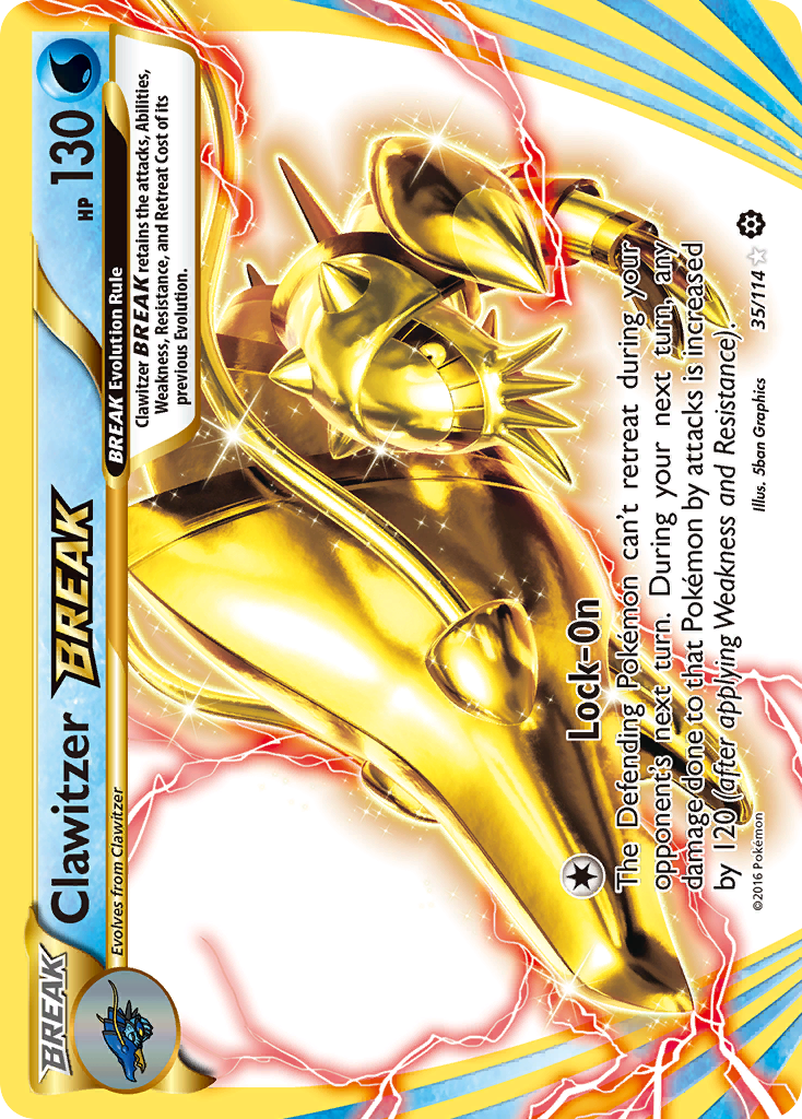 Clawitzer BREAK (35/114) [XY: Steam Siege] | Odin's Place