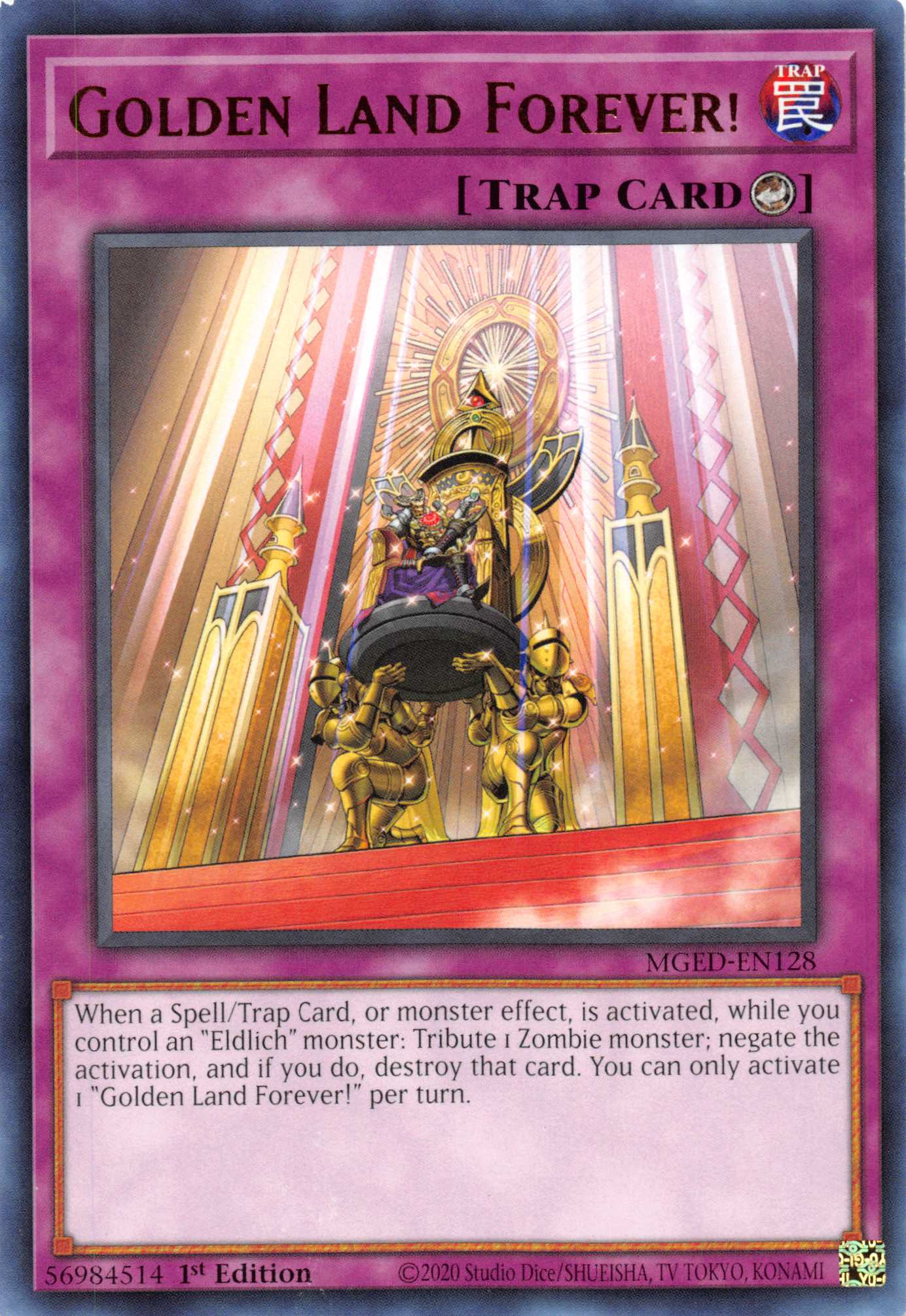 Golden Land Forever! [MGED-EN128] Rare | Odin's Place