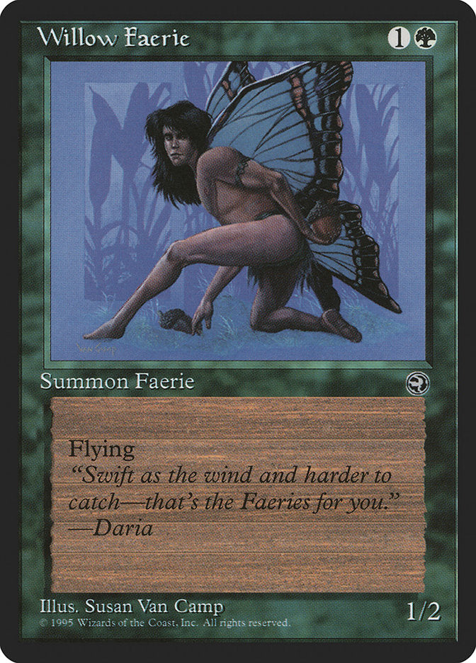 Willow Faerie (Daria Flavor Text) [Homelands] | Odin's Place