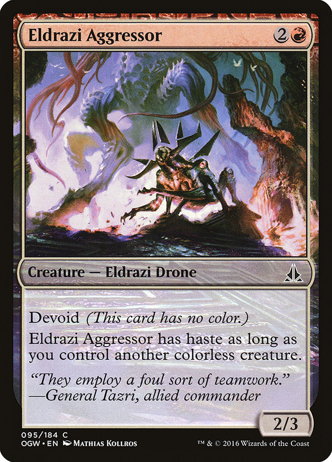 Eldrazi Aggressor (95) [Oath of the Gatewatch] | Odin's Place