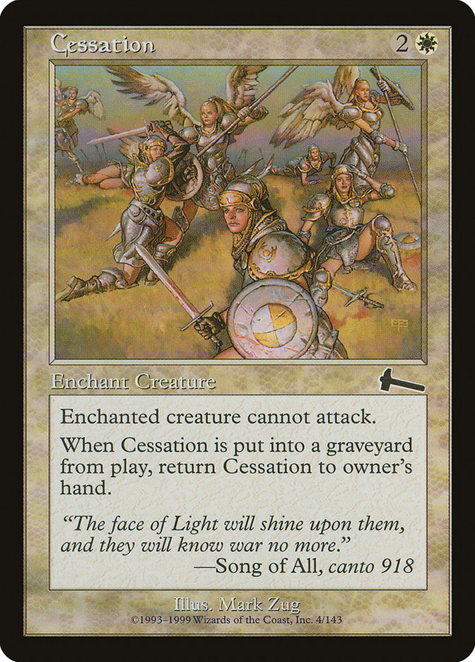 Cessation (4) [Urza's Legacy] | Odin's Place
