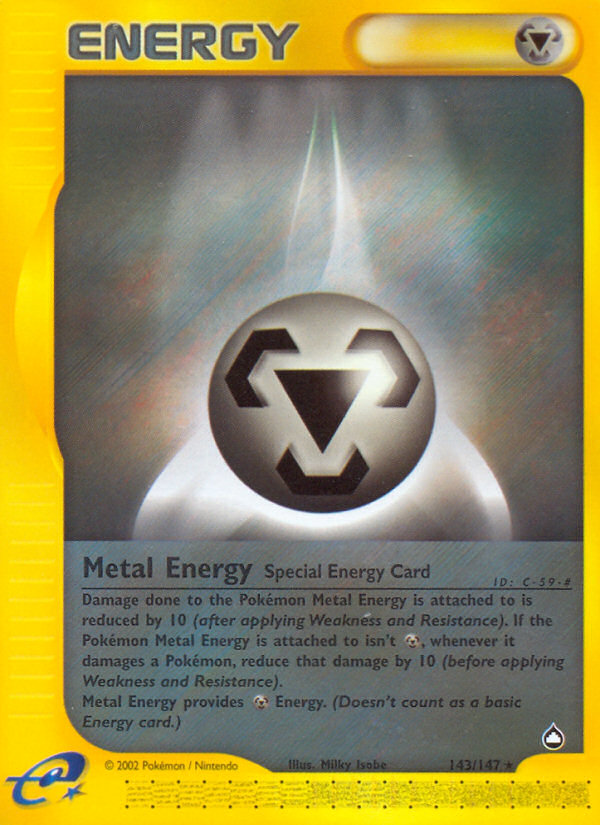 Metal Energy (143/147) [Aquapolis] | Odin's Place