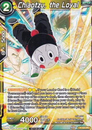 Chiaotzu, the Loyal (Power Booster: World Martial Arts Tournament) (P-157) [Promotion Cards] | Odin's Place