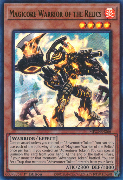 Magicore Warrior of the Relics [MP23-EN266] Ultra Rare | Odin's Place