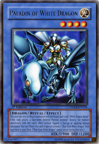 Paladin of White Dragon [DPKB-EN024] Rare | Odin's Place