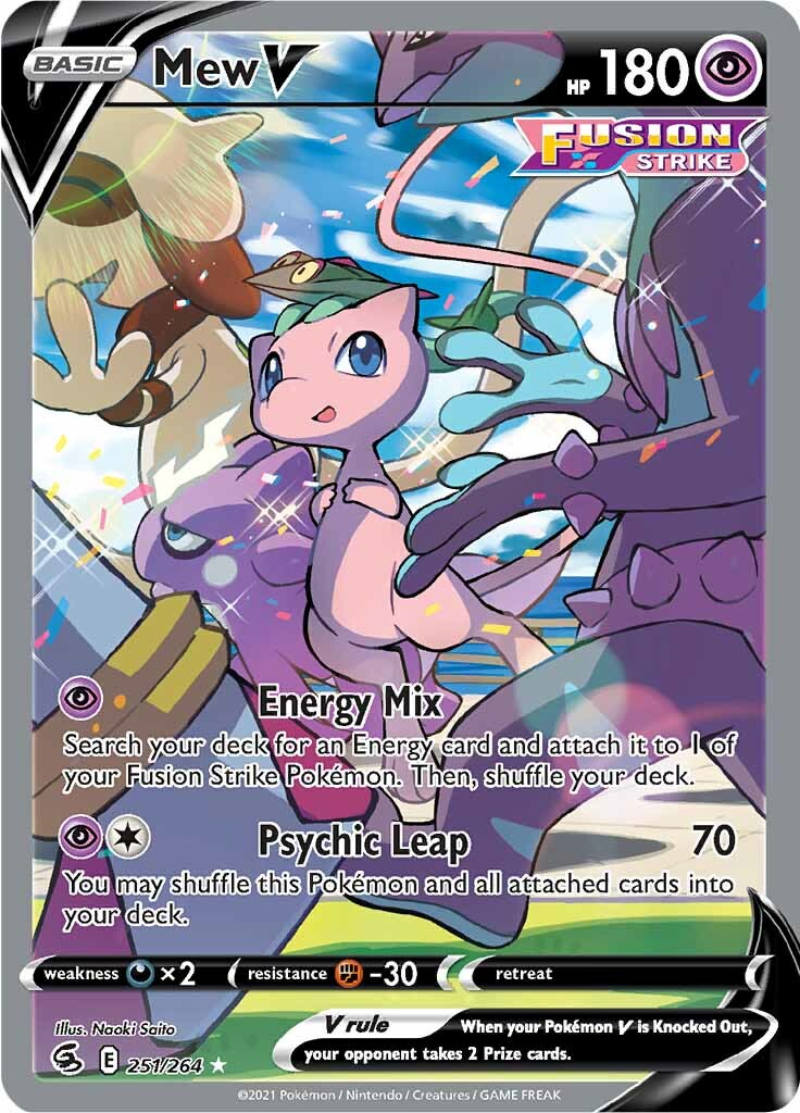 Mew V (251/264) [Sword & Shield: Fusion Strike] | Odin's Place