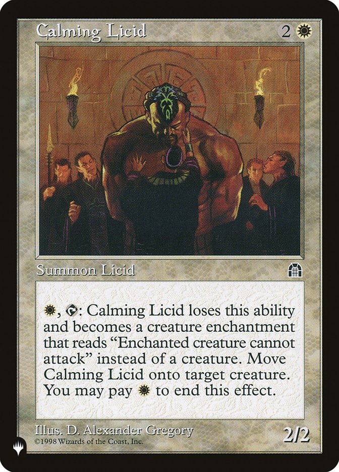 Calming Licid [The List] | Odin's Place