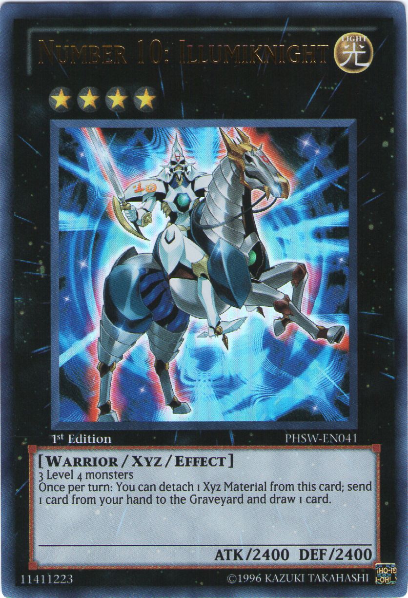 Number 10: Illumiknight [PHSW-EN041] Ultra Rare | Odin's Place