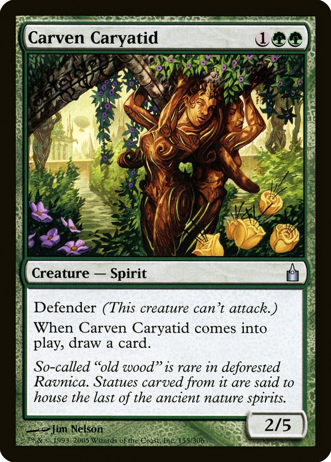 Carven Caryatid (155) [Ravnica: City of Guilds] | Odin's Place