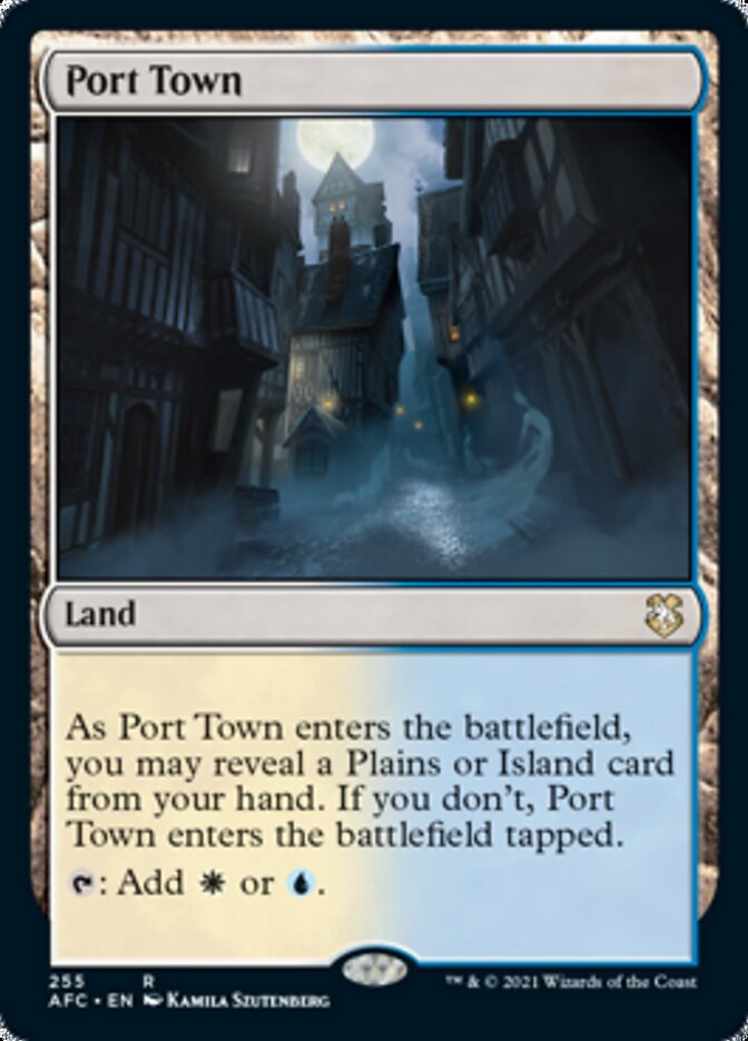 Port Town [Dungeons & Dragons: Adventures in the Forgotten Realms Commander] | Odin's Place