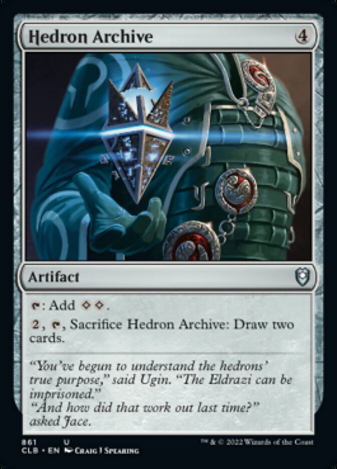 Hedron Archive [Commander Legends: Battle for Baldur's Gate] | Odin's Place