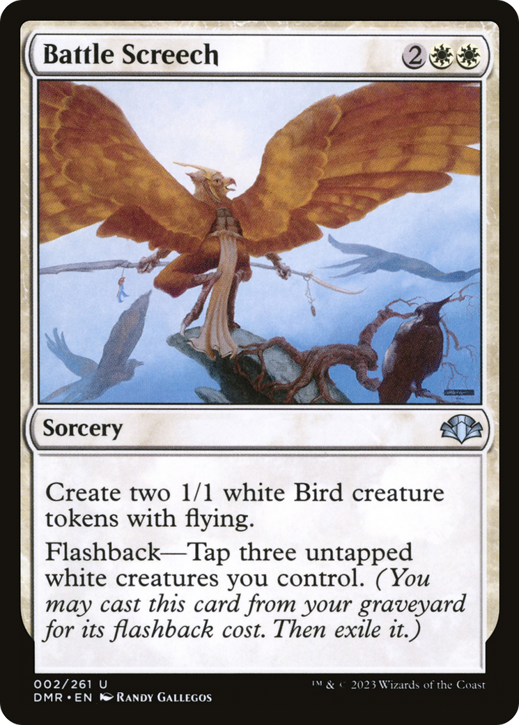 Battle Screech [Dominaria Remastered] | Odin's Place