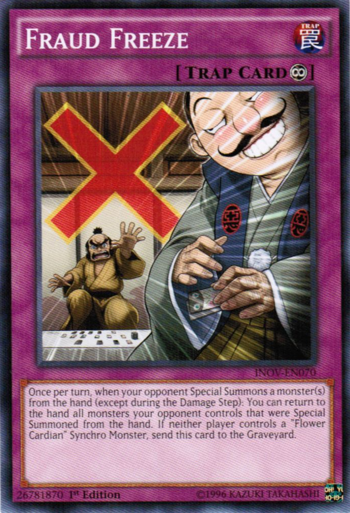 Fraud Freeze [INOV-EN070] Common | Odin's Place