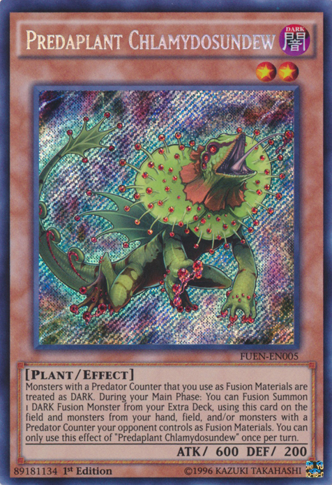 Predaplant Chlamydosundew [FUEN-EN005] Secret Rare | Odin's Place