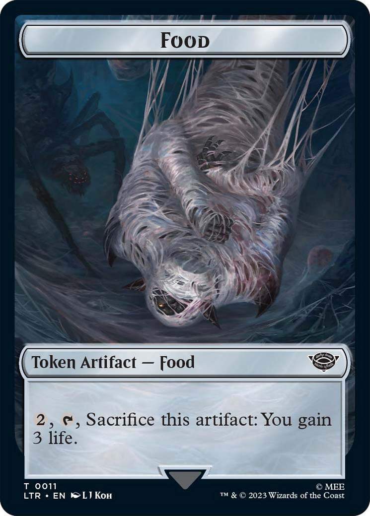 Food (11) // Orc Army (05) Double-Sided Token [The Lord of the Rings: Tales of Middle-Earth Tokens] | Odin's Place