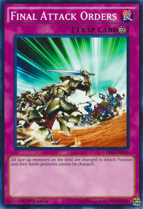 Final Attack Orders [LDK2-ENK34] Common | Odin's Place